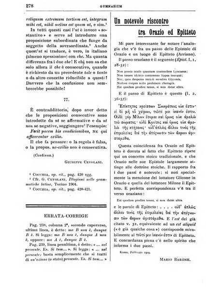 Gymnasium periodico letterario-didattico per le scuole secondarie