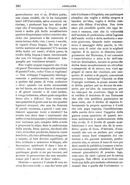 Gymnasium periodico letterario-didattico per le scuole secondarie