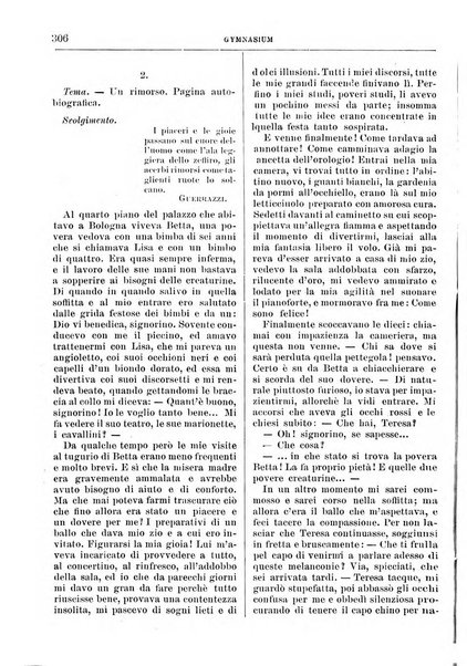 Gymnasium periodico letterario-didattico per le scuole secondarie