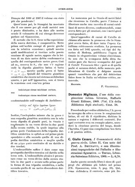 Gymnasium periodico letterario-didattico per le scuole secondarie