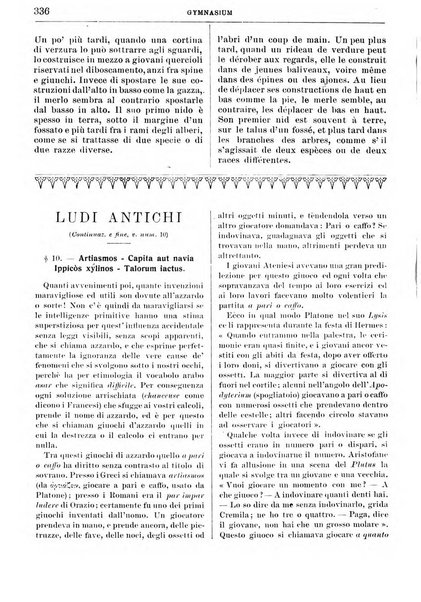 Gymnasium periodico letterario-didattico per le scuole secondarie