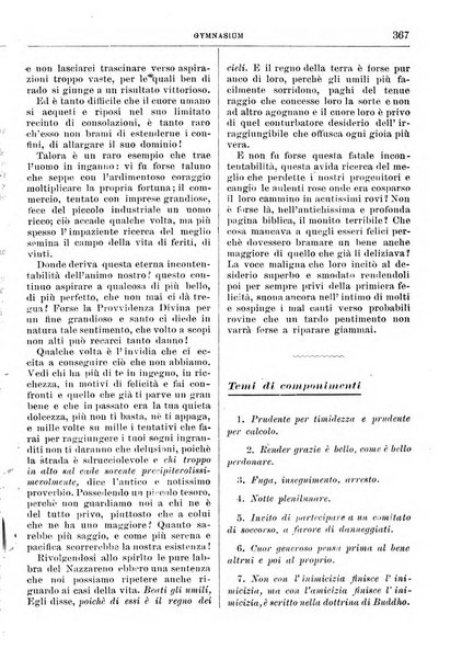 Gymnasium periodico letterario-didattico per le scuole secondarie