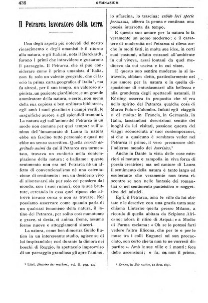 Gymnasium periodico letterario-didattico per le scuole secondarie