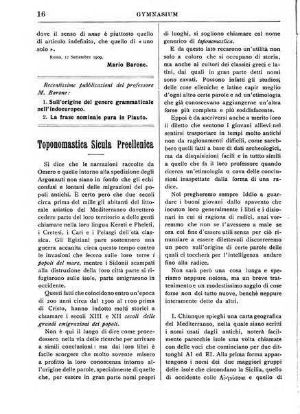 Gymnasium periodico letterario-didattico per le scuole secondarie