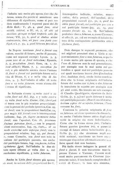 Gymnasium periodico letterario-didattico per le scuole secondarie