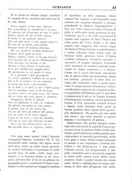 Gymnasium periodico letterario-didattico per le scuole secondarie