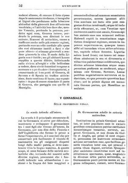 Gymnasium periodico letterario-didattico per le scuole secondarie