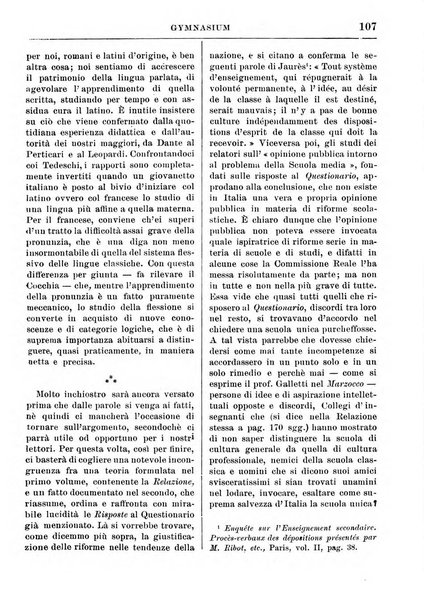 Gymnasium periodico letterario-didattico per le scuole secondarie