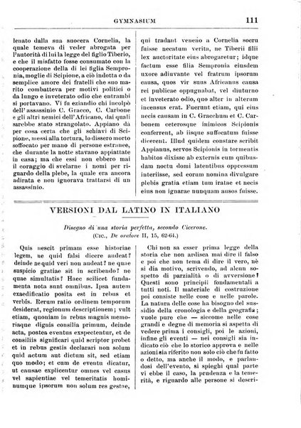 Gymnasium periodico letterario-didattico per le scuole secondarie