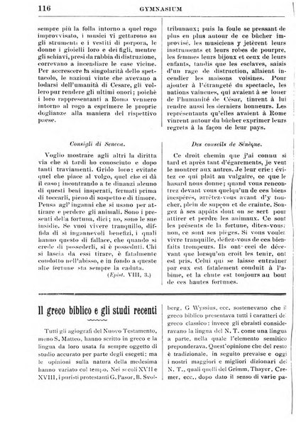 Gymnasium periodico letterario-didattico per le scuole secondarie