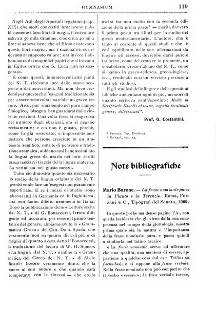 Gymnasium periodico letterario-didattico per le scuole secondarie