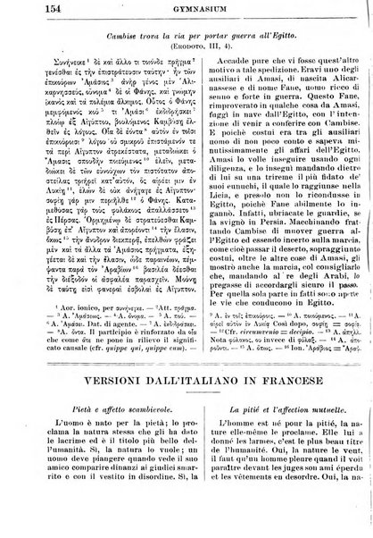 Gymnasium periodico letterario-didattico per le scuole secondarie