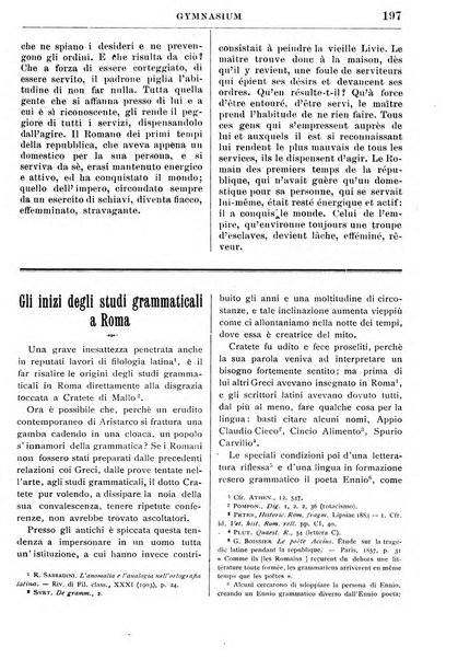 Gymnasium periodico letterario-didattico per le scuole secondarie