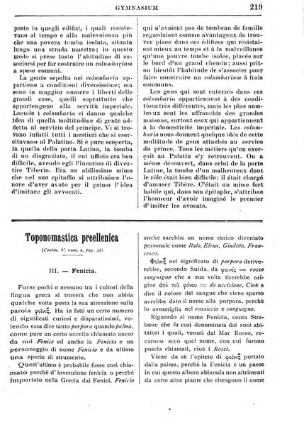 Gymnasium periodico letterario-didattico per le scuole secondarie