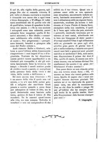 Gymnasium periodico letterario-didattico per le scuole secondarie