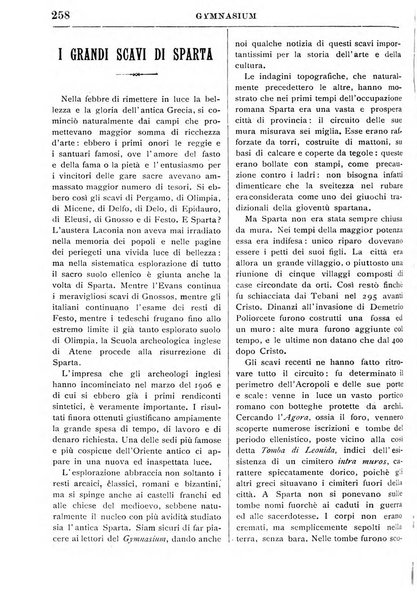 Gymnasium periodico letterario-didattico per le scuole secondarie