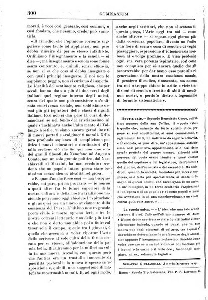 Gymnasium periodico letterario-didattico per le scuole secondarie