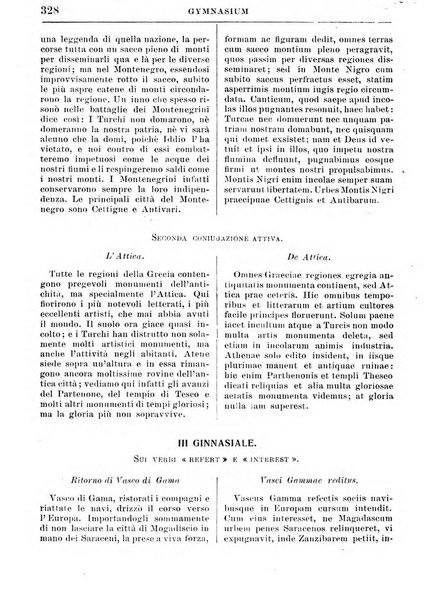 Gymnasium periodico letterario-didattico per le scuole secondarie