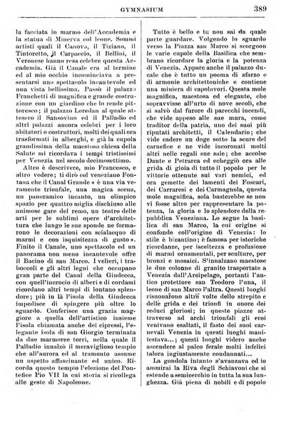 Gymnasium periodico letterario-didattico per le scuole secondarie