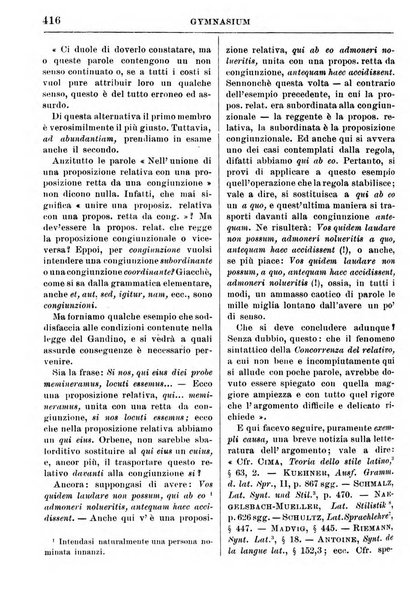 Gymnasium periodico letterario-didattico per le scuole secondarie