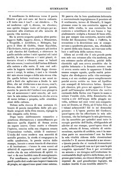 Gymnasium periodico letterario-didattico per le scuole secondarie