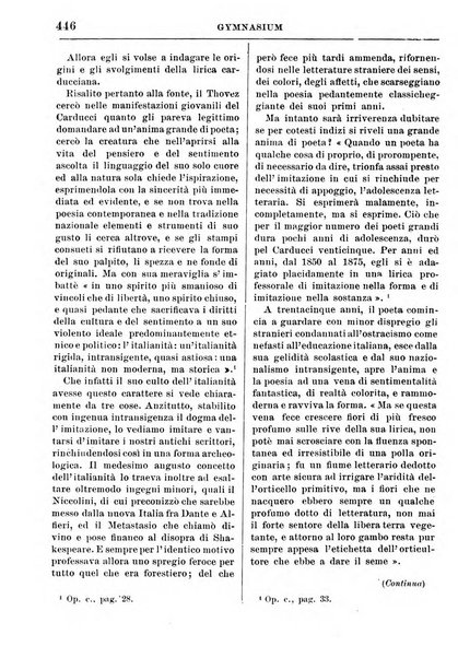 Gymnasium periodico letterario-didattico per le scuole secondarie