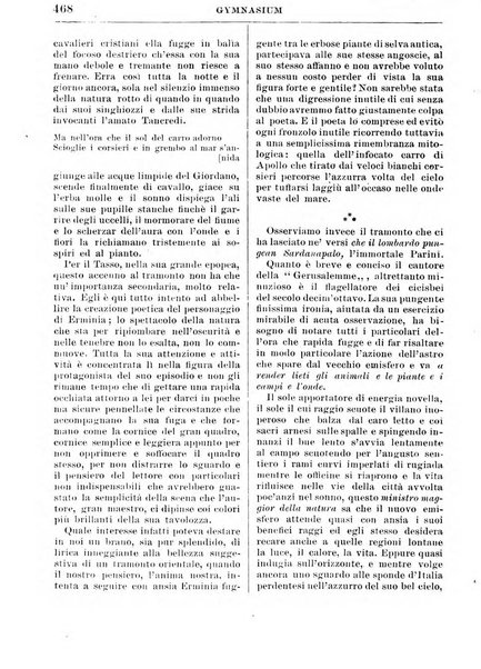 Gymnasium periodico letterario-didattico per le scuole secondarie