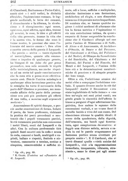 Gymnasium periodico letterario-didattico per le scuole secondarie