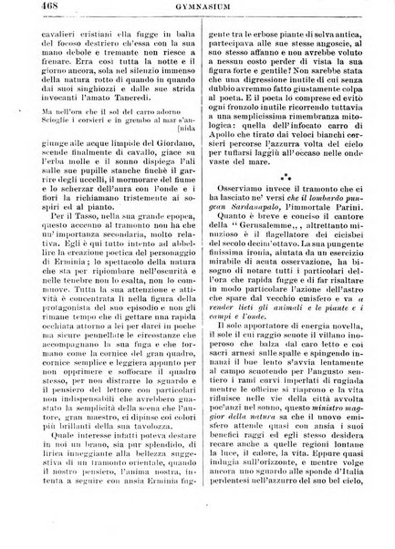 Gymnasium periodico letterario-didattico per le scuole secondarie