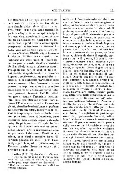 Gymnasium periodico letterario-didattico per le scuole secondarie