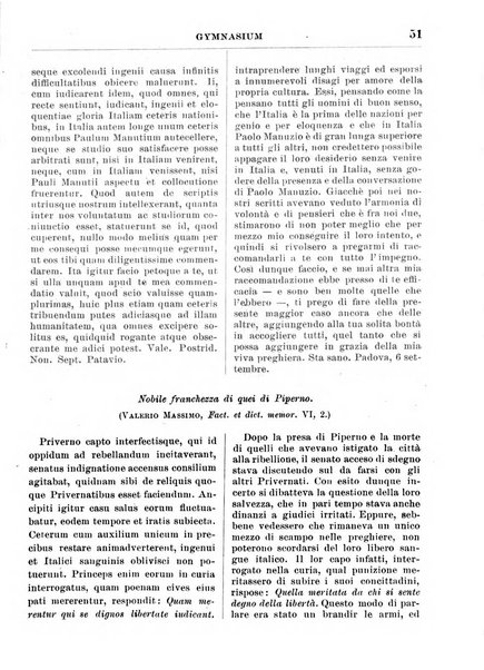 Gymnasium periodico letterario-didattico per le scuole secondarie