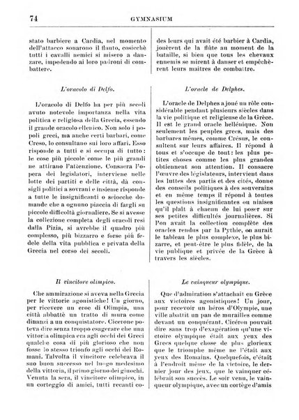 Gymnasium periodico letterario-didattico per le scuole secondarie