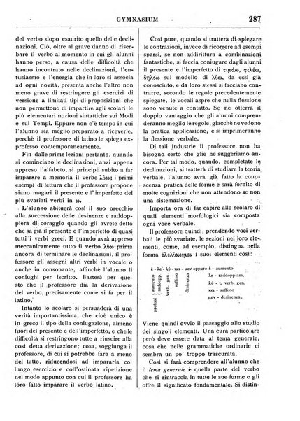 Gymnasium periodico letterario-didattico per le scuole secondarie