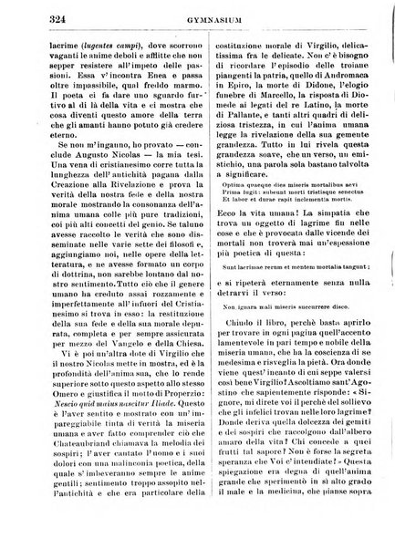 Gymnasium periodico letterario-didattico per le scuole secondarie