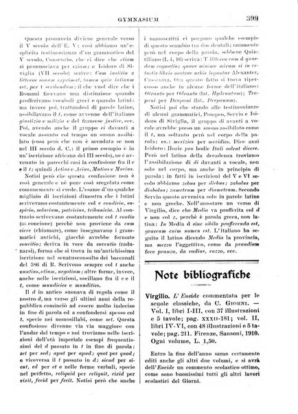 Gymnasium periodico letterario-didattico per le scuole secondarie