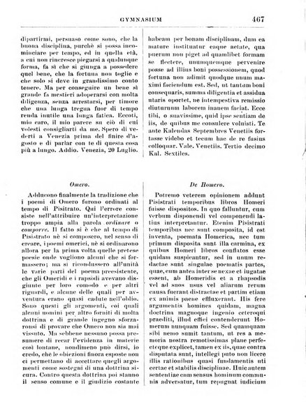 Gymnasium periodico letterario-didattico per le scuole secondarie