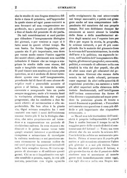 Gymnasium periodico letterario-didattico per le scuole secondarie