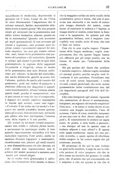 Gymnasium periodico letterario-didattico per le scuole secondarie