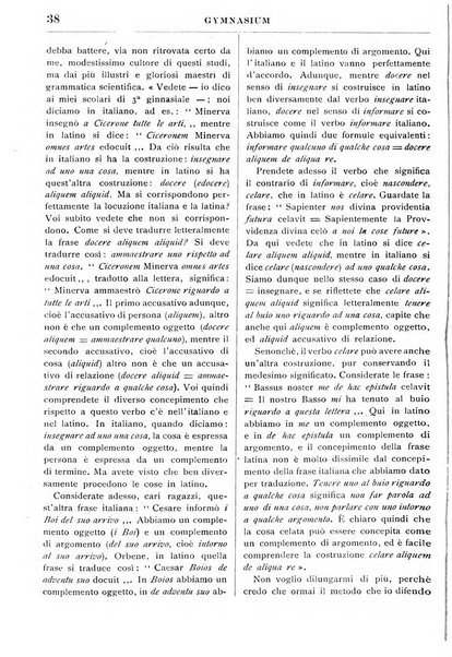 Gymnasium periodico letterario-didattico per le scuole secondarie