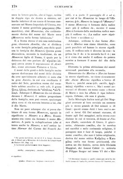 Gymnasium periodico letterario-didattico per le scuole secondarie