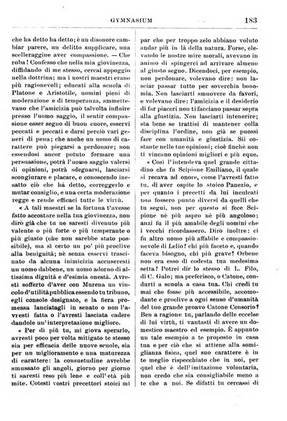 Gymnasium periodico letterario-didattico per le scuole secondarie