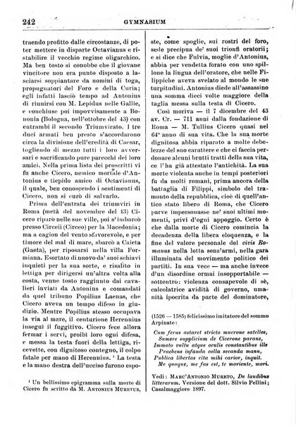 Gymnasium periodico letterario-didattico per le scuole secondarie