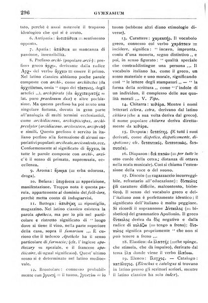 Gymnasium periodico letterario-didattico per le scuole secondarie