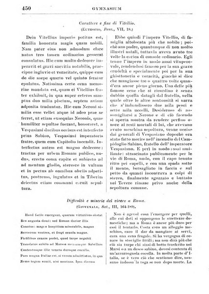 Gymnasium periodico letterario-didattico per le scuole secondarie