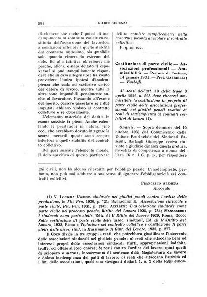 Rivista penale rassegna di dottrina, legislazione, giurisprudenza