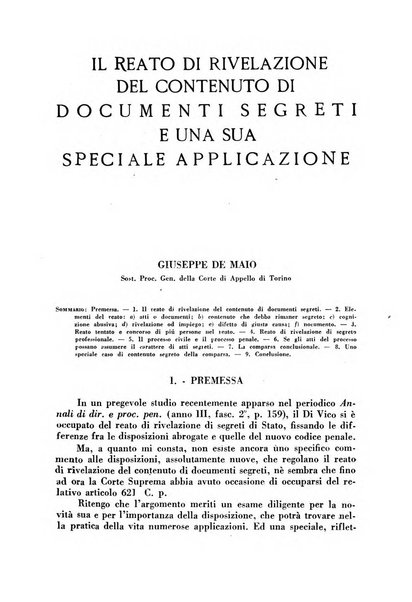 Rivista penale rassegna di dottrina, legislazione, giurisprudenza