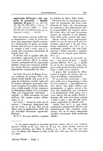 Rivista penale rassegna di dottrina, legislazione, giurisprudenza