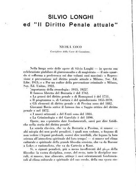 Rivista penale rassegna di dottrina, legislazione, giurisprudenza