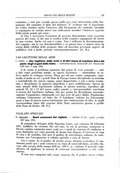 Rivista penale rassegna di dottrina, legislazione, giurisprudenza