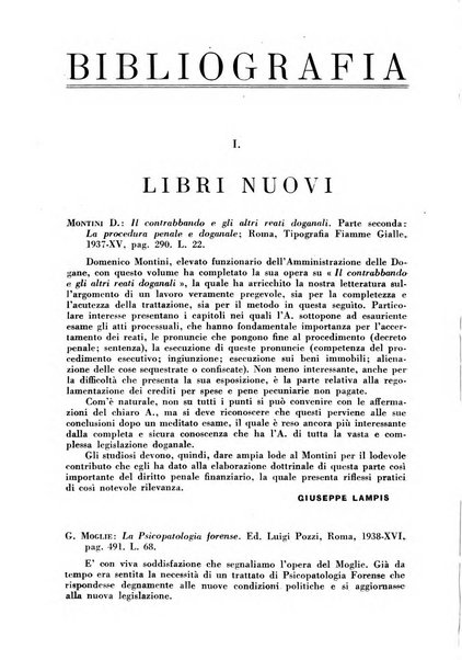 Rivista penale rassegna di dottrina, legislazione, giurisprudenza